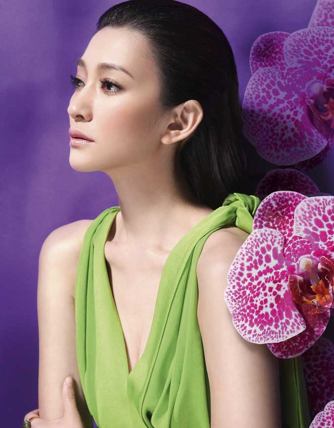 完美锁骨李小冉