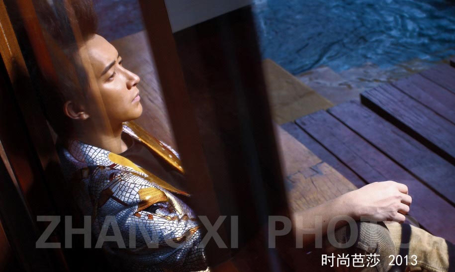 忧郁美男韩庚