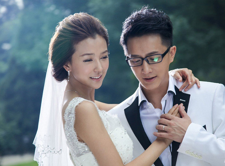 婚纱照韩庚
