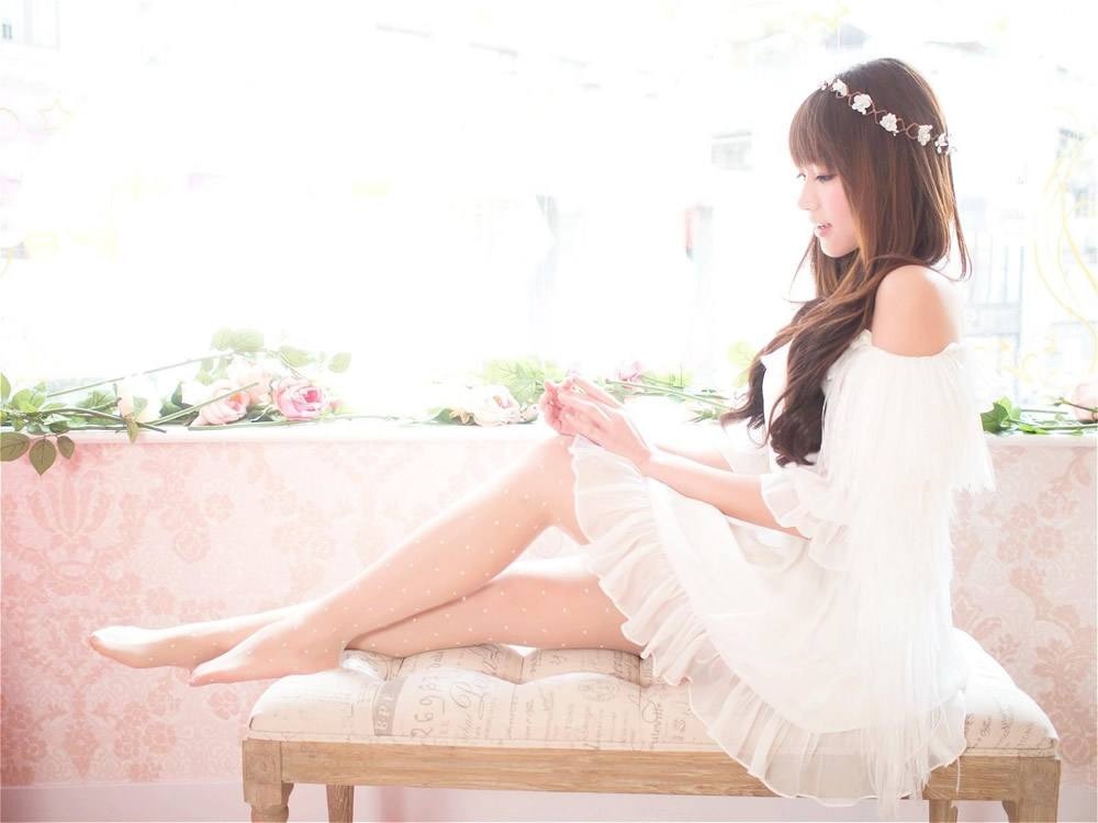 长相甜美的小女生