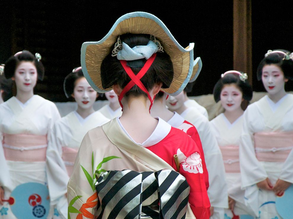 艺伎和舞伎
