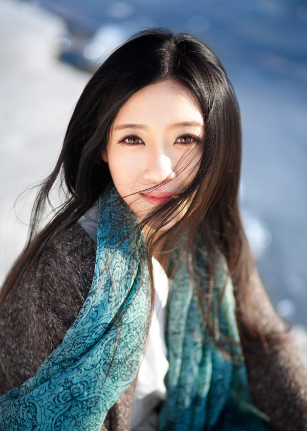 甜美冬日写真