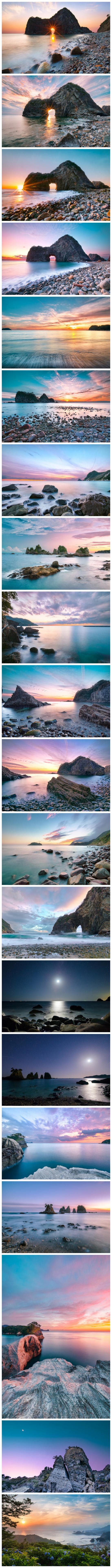 伊豆半岛海岸风光
