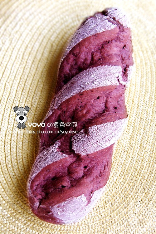 桑葚果肉欧式面包
