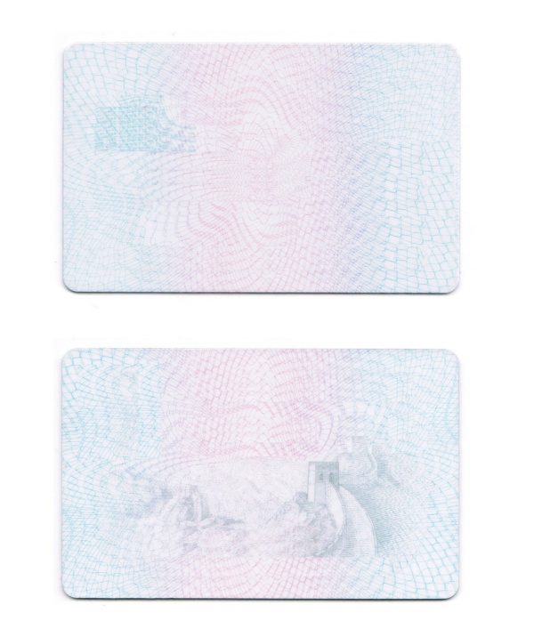 身份证底纹psd素材