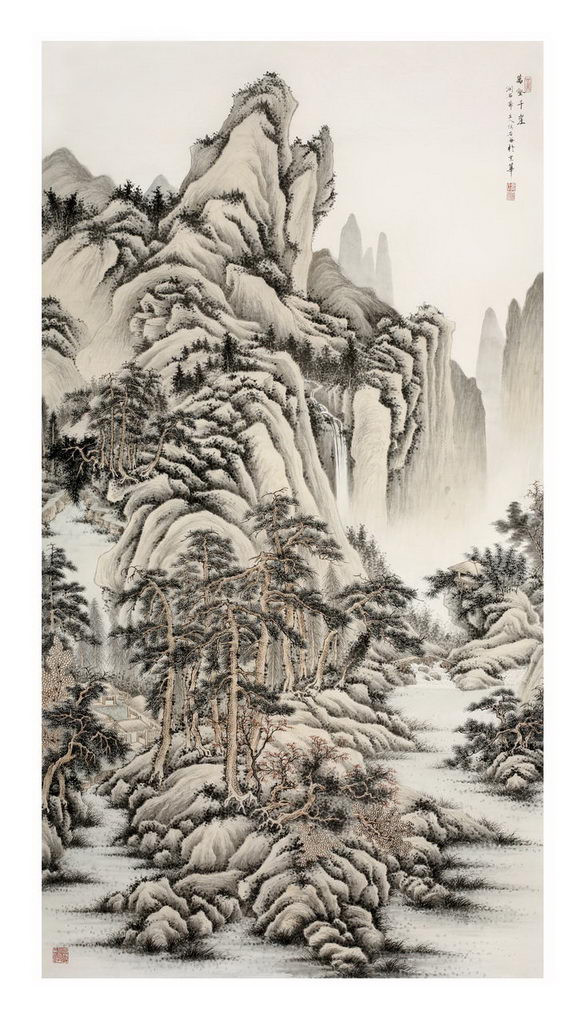 崇山峻岭