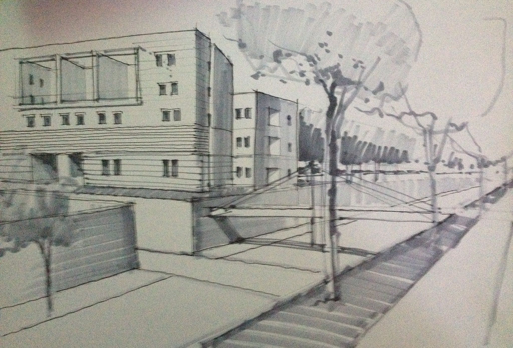 简单建筑草图