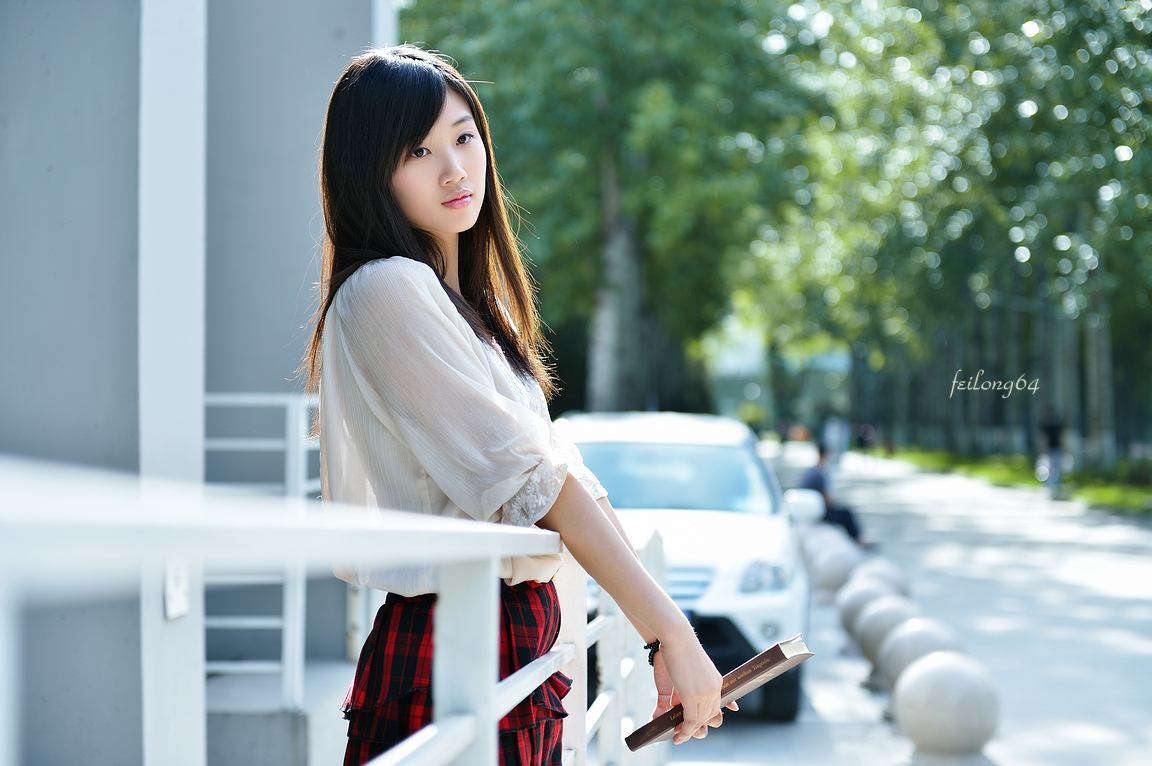 清纯女学生唯美写真