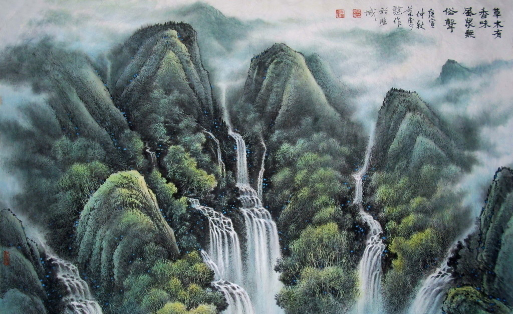 草木有香味图