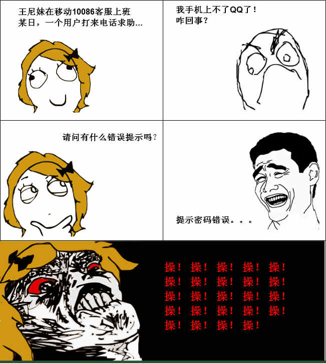 提示密码错误