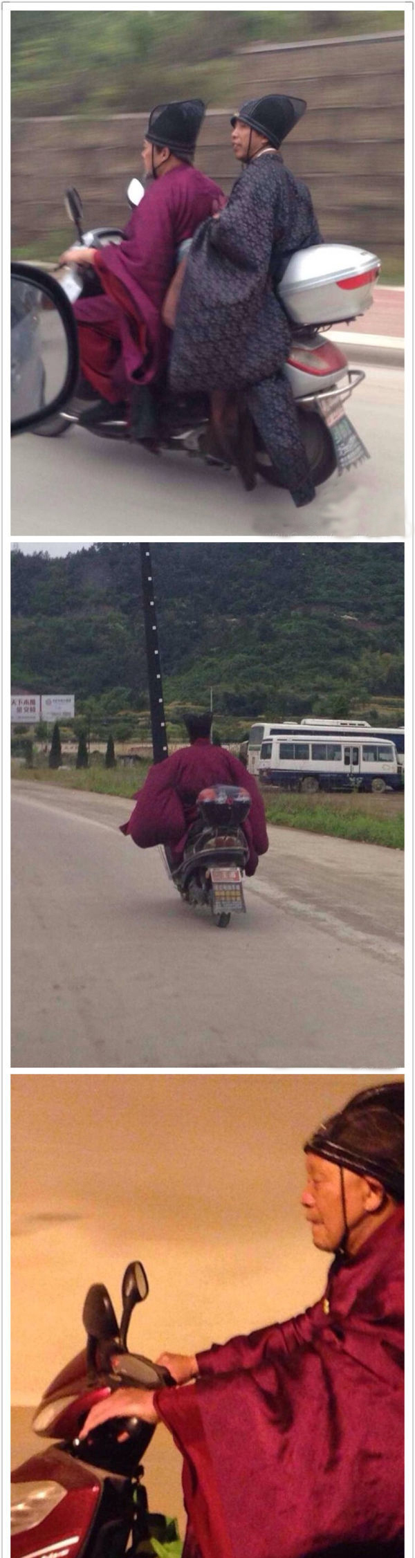 赶着去上朝吗？大人