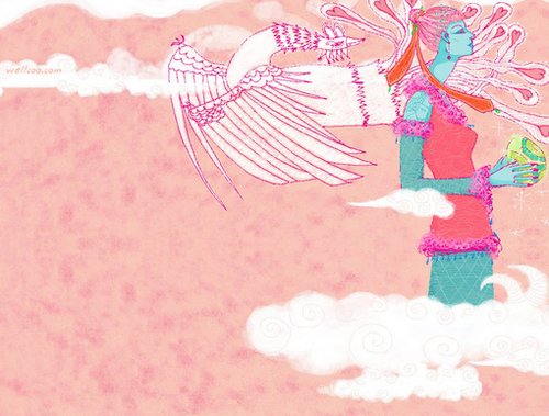 民族女孩