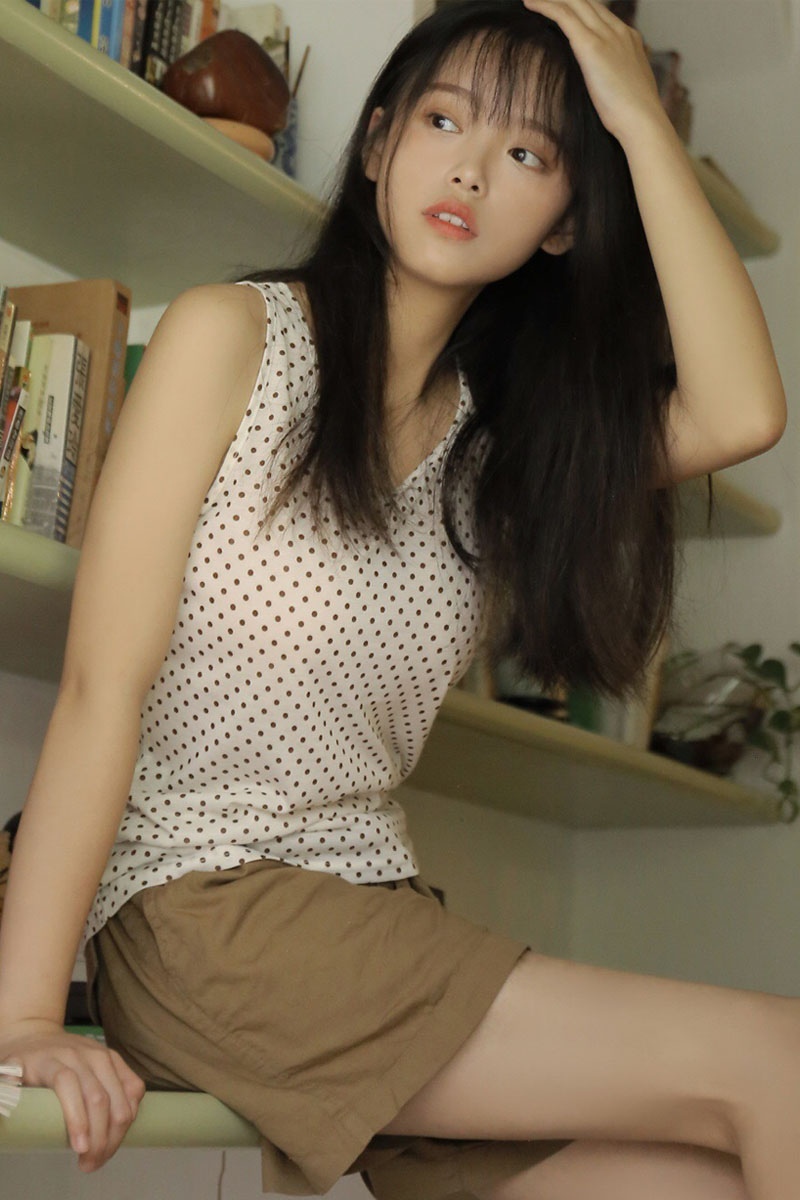 清纯气质居家美少女