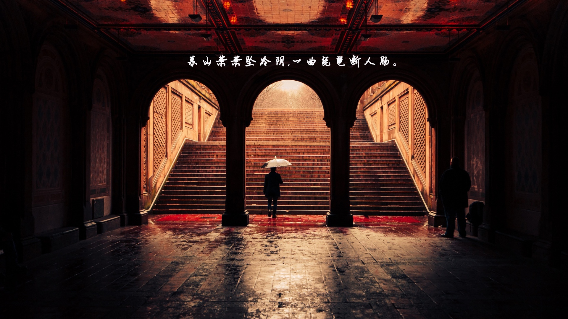 2019适合雨天发朋友圈的短句图片