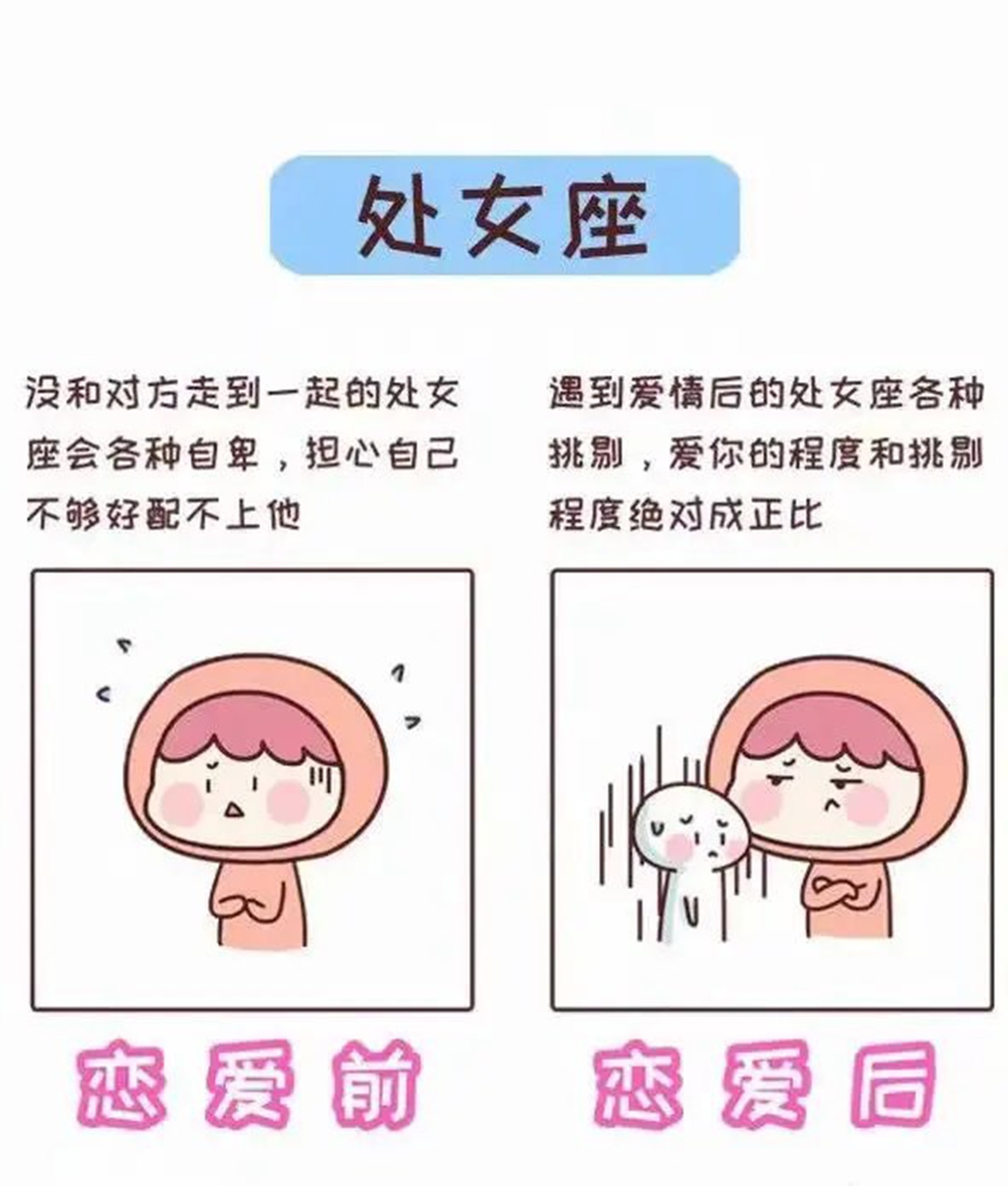 十二星座:恋爱前和恋爱后的区别