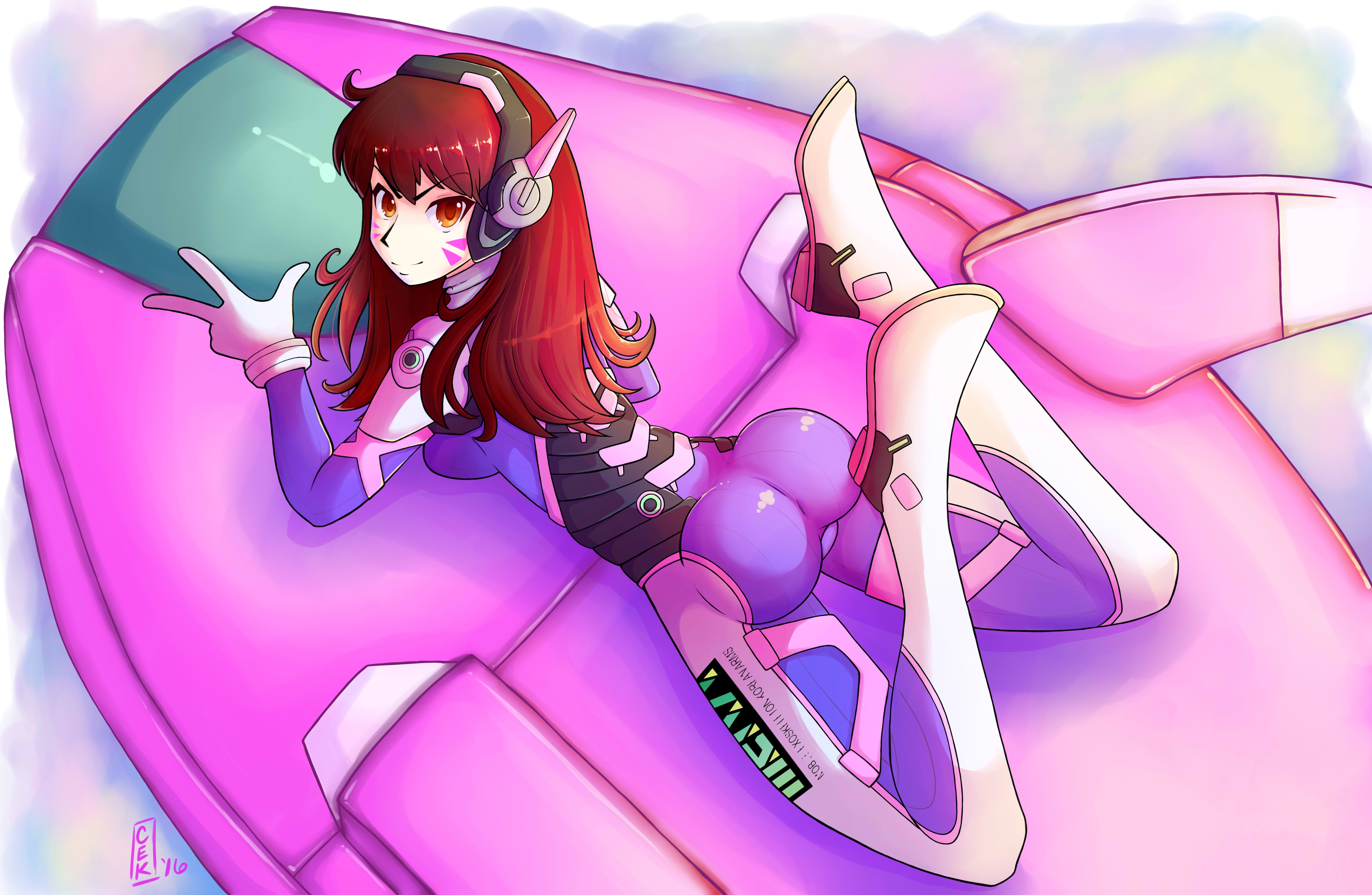 守望先锋之性感美丽的D.Va