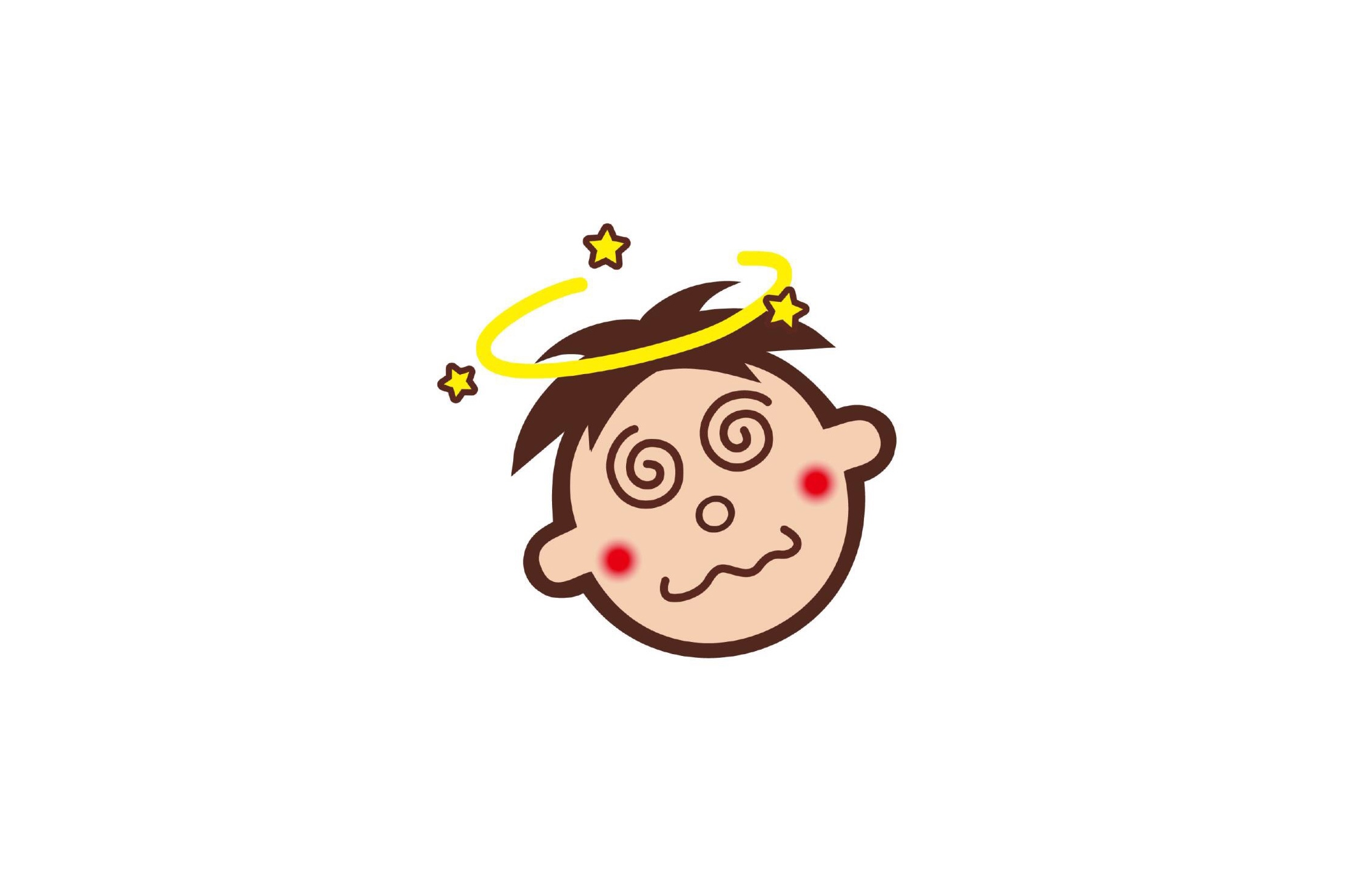 眼冒金星的旺仔