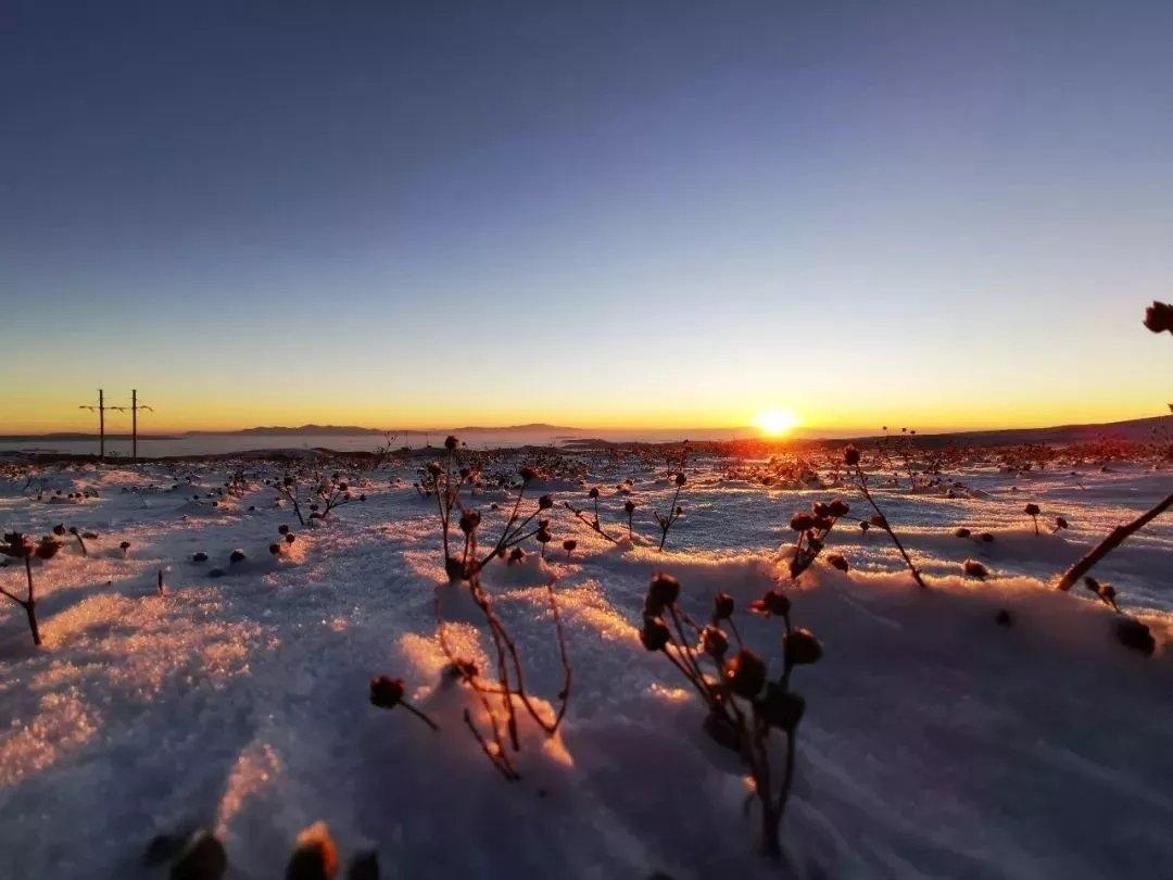 期待已久的昆明迷人雪景
