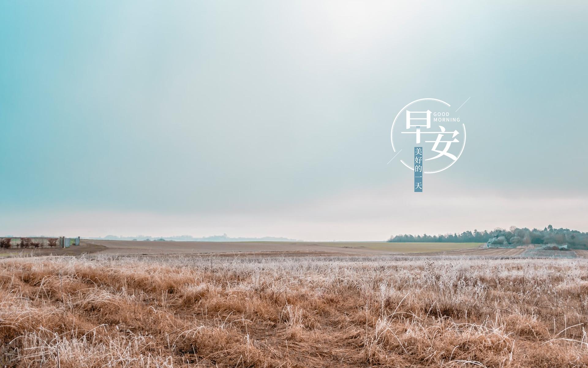 每天一句早安正能量暖心心语说说