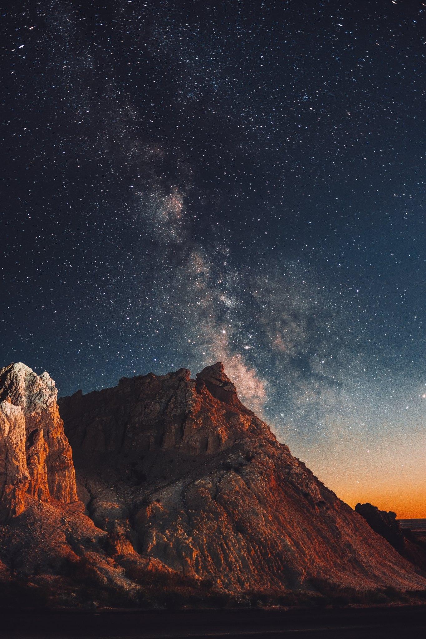 唯美的星空风光