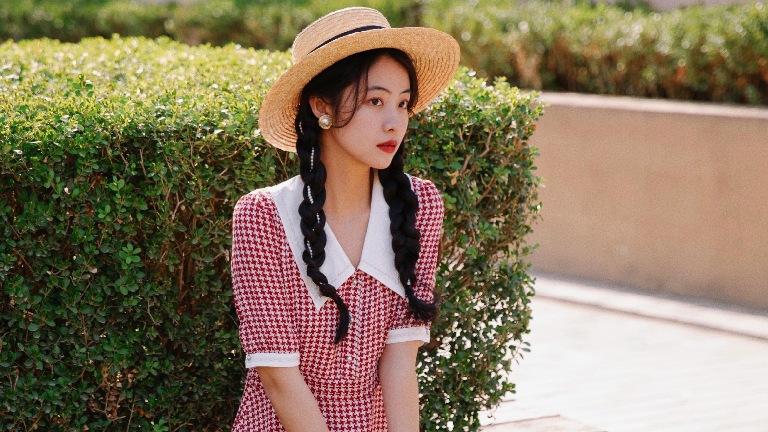 柔美温柔的美女