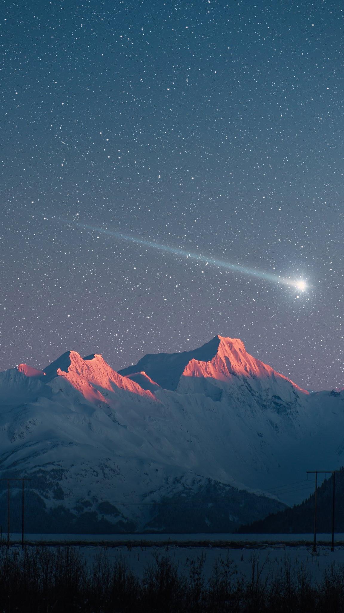 划过星空的璀璨流星