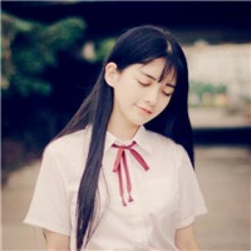 文艺范儿的清新女生