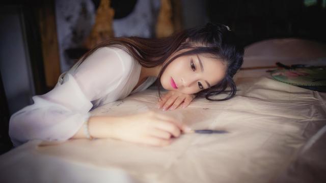 唯美古装美女迷人写真