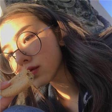 爱吃饼干的小姐姐可爱头像2018, 愿得一学霸