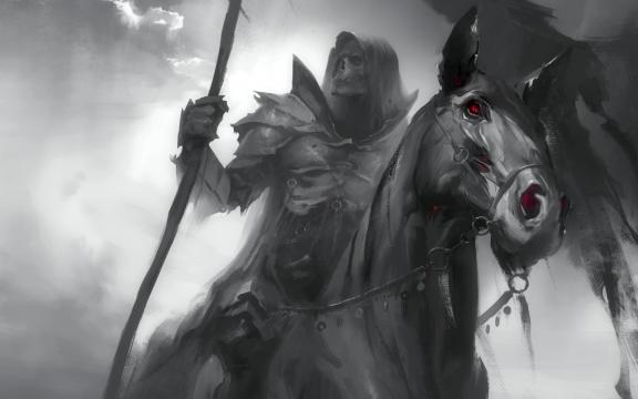 《黑暗之魂》的黑骑士