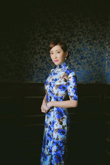 杜若溪旗袍