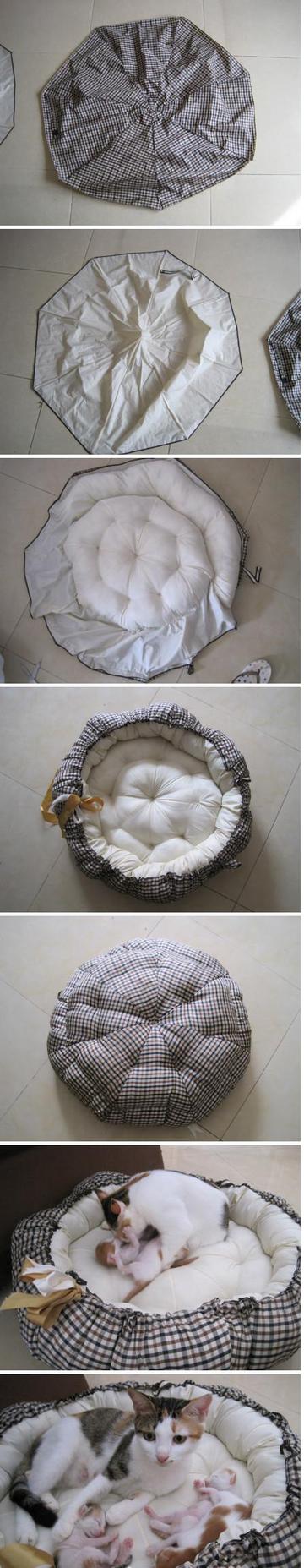 伞面南瓜猫窝