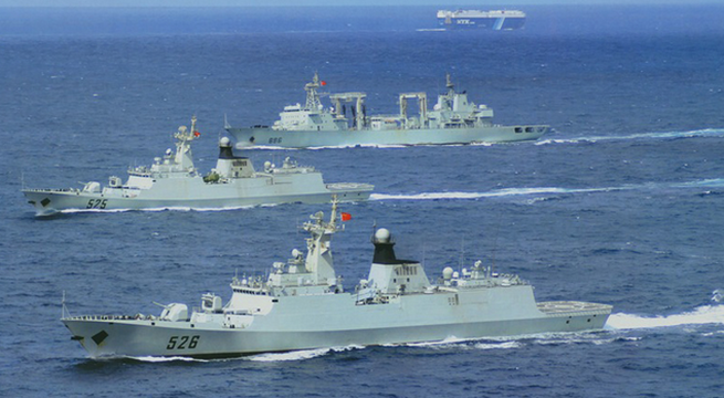 中国海军新年新气象