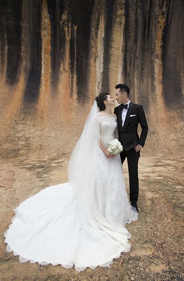徐若瑄婚纱梦幻