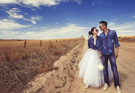 徐若瑄婚纱一派青春