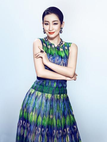 秦海璐美艳红唇