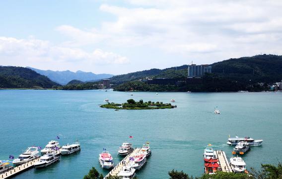 日月潭风景图片