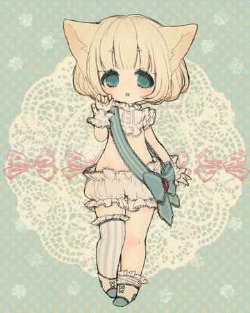 可爱的猫女
