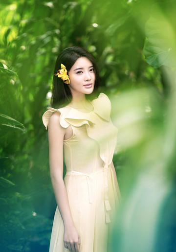 张璇森林唯美写真