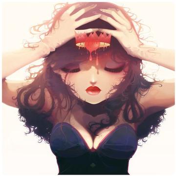 少女的冥想