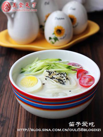 韩式豆浆面
