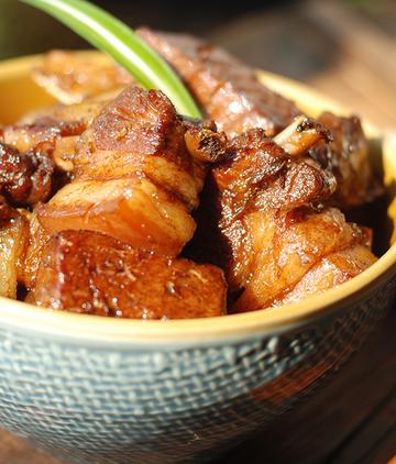 马桥香干炖肉