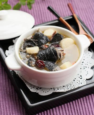 乌鸡山药煲