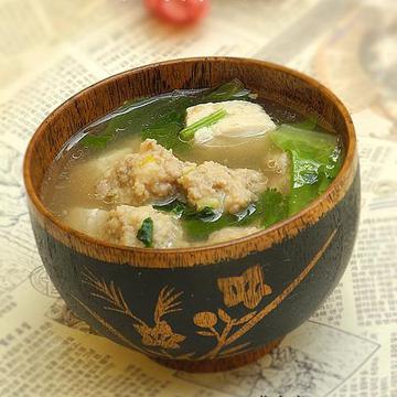 砂锅丸子汤
