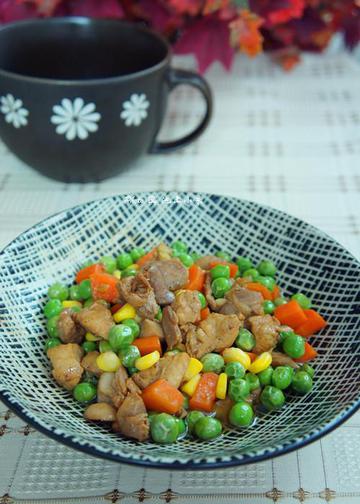 缤纷鸡肉三丁