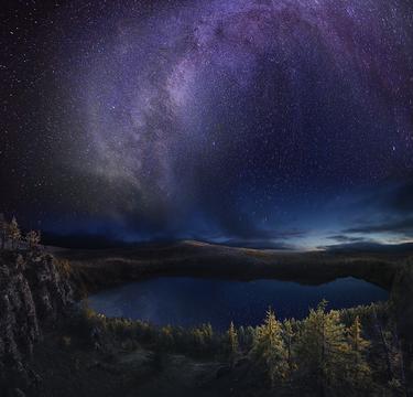 Blooming Milky Way