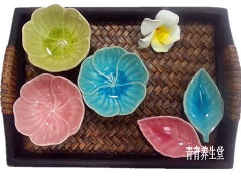 小叶套spa精油碟