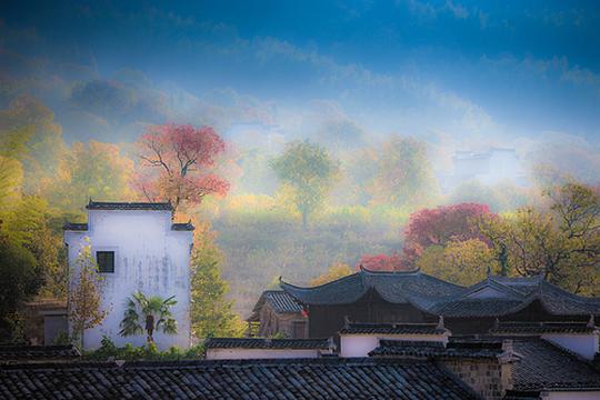 江南徽州塔川