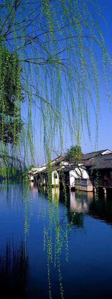 景色宜人的古镇