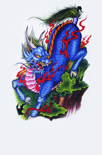麒麟刺青图片